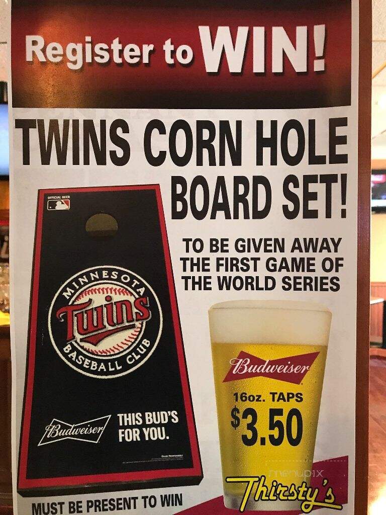 Thirsty's - Rapid City, SD menu_pic