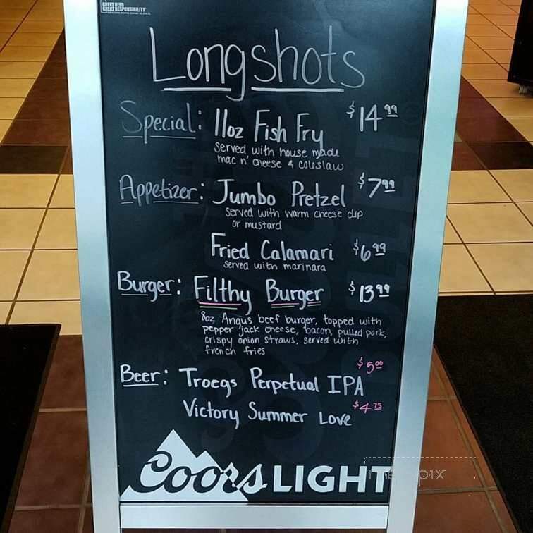 Hoopla's Family Fun and Grill - Muncy, PA menu_pic