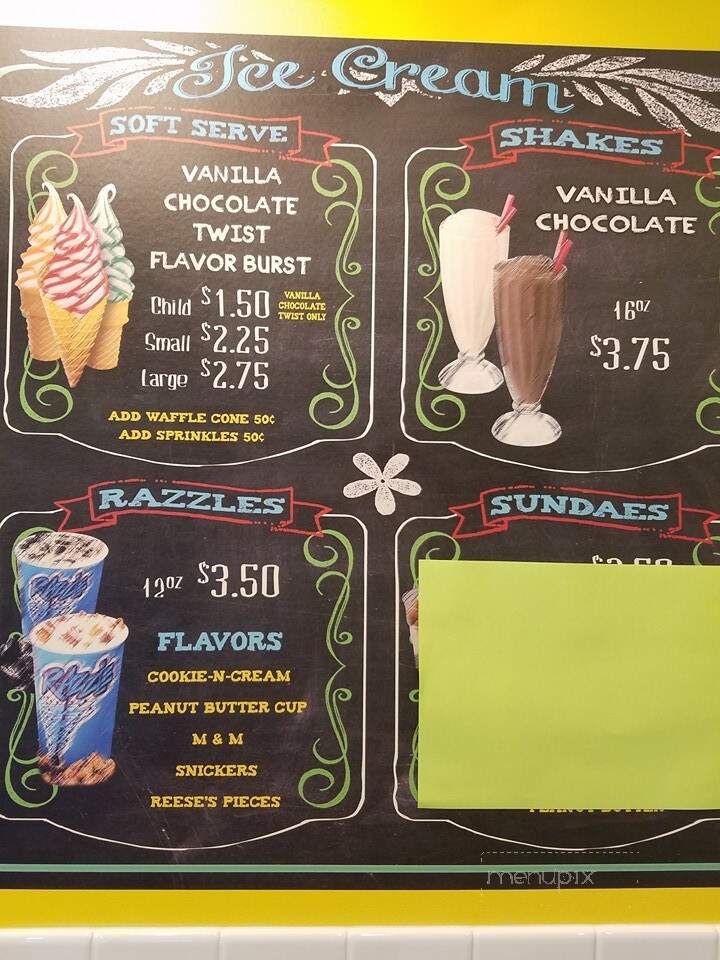 Hoopla's Family Fun and Grill - Muncy, PA menu_pic