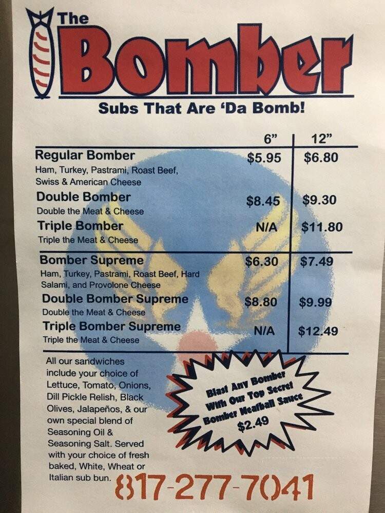 Jo-Ed's Bomber - Pantego, TX