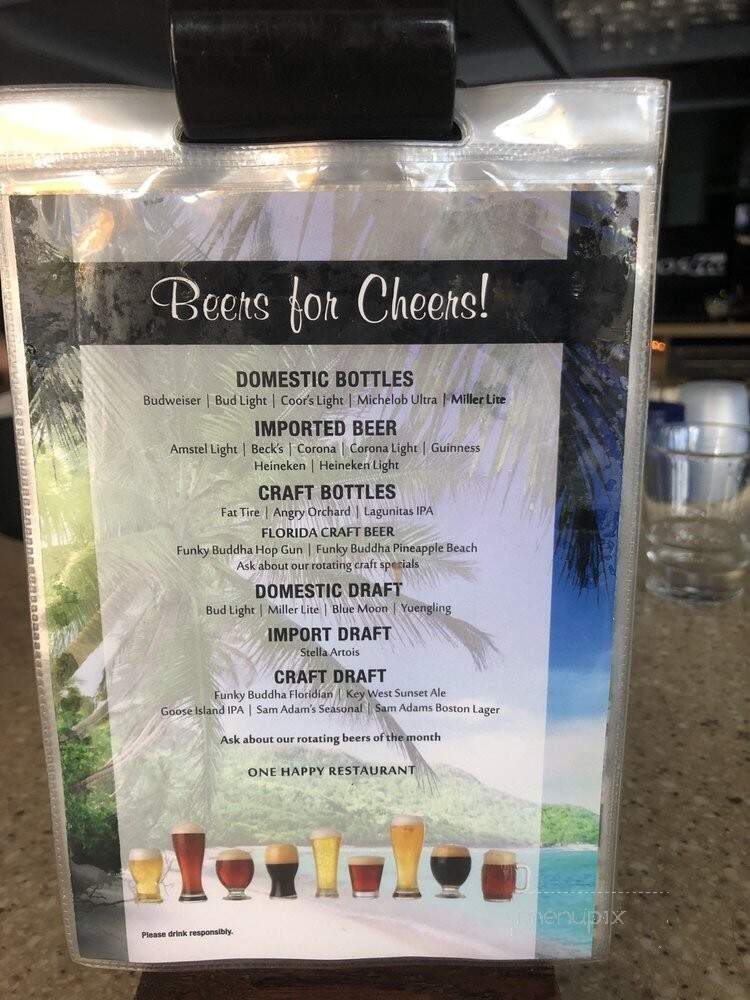 Aruba Beach Cafe - Lauderdale By Sea, FL menu_pic