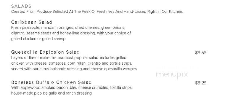 Rooney's Public House - West Palm Beach, FL menu_pic