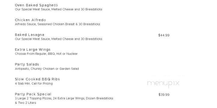 Pizza Co - Davison, MI menu_pic