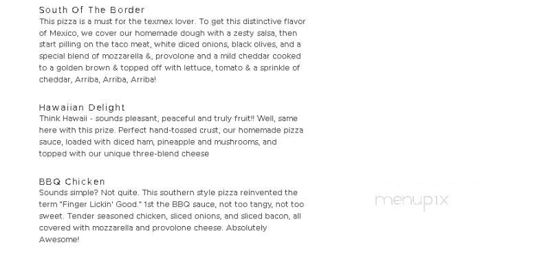 Pizza Co - Davison, MI menu_pic