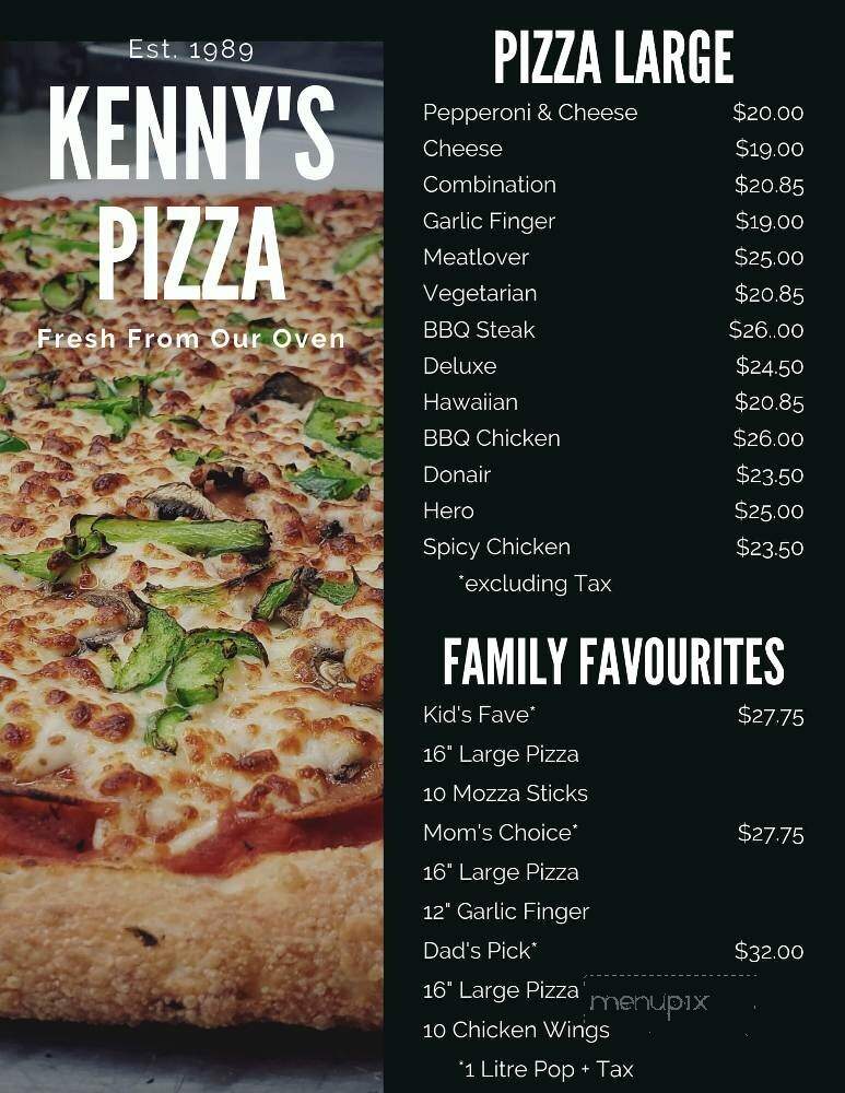Kenny's Pizza - Antigonish, NS