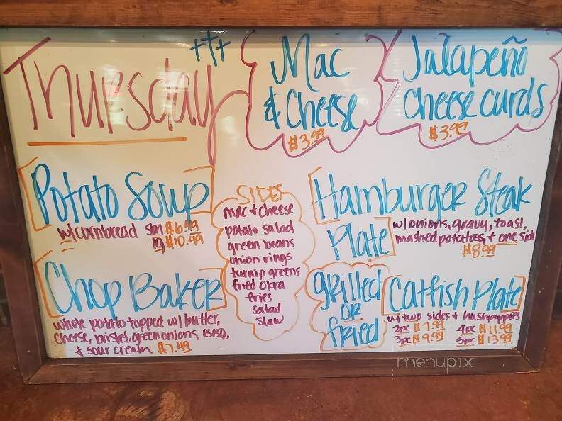 Mitch's Restaurant - Jena, LA menu_pic
