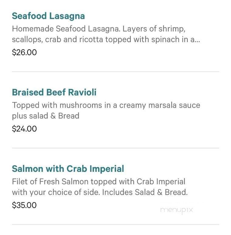 Fratelli's Italian Restaurant - Salisbury, MD menu_pic