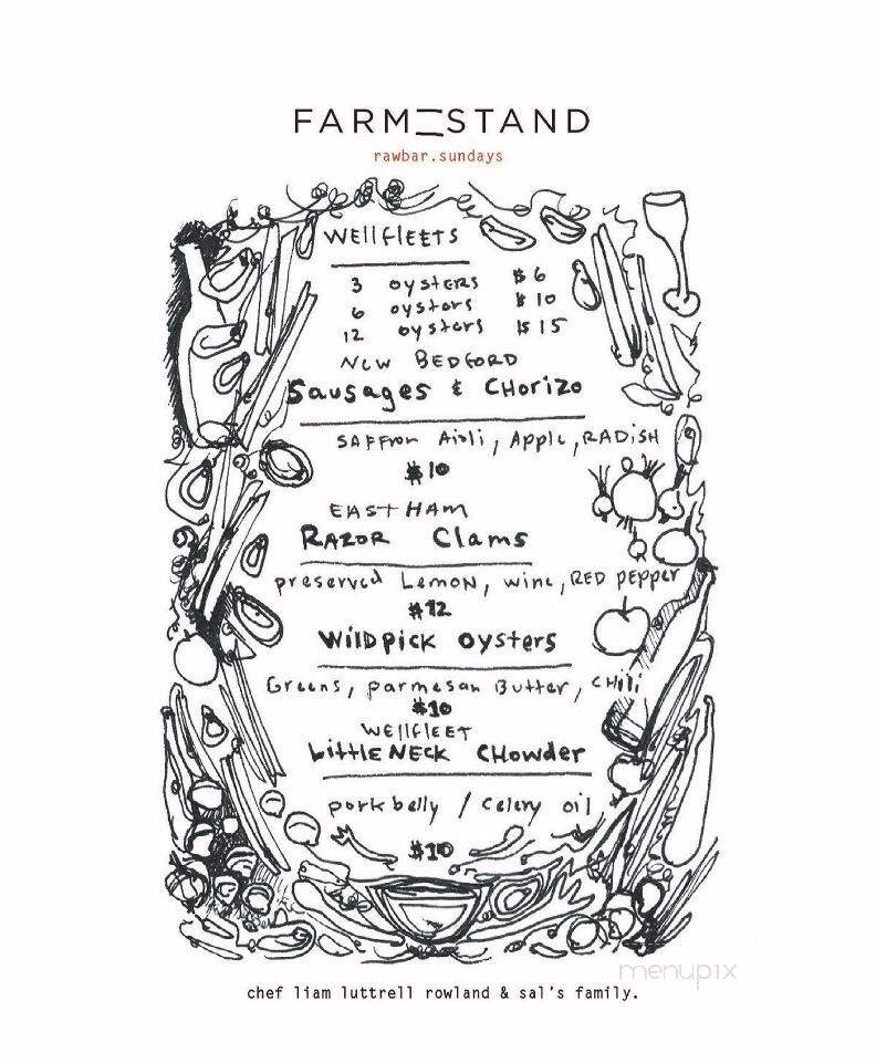 Sal's Place - Provincetown, MA menu_pic
