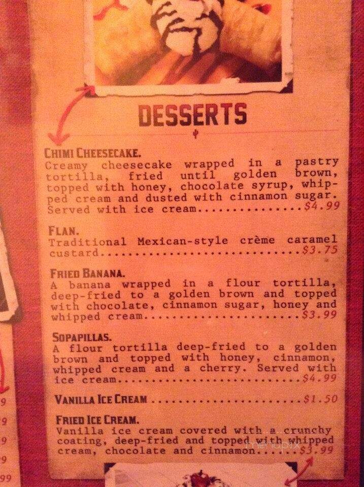 Sonora's Mexican Restaurant - Hutchinson, MN menu_pic
