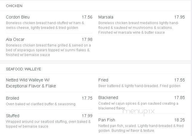 Uptown - Wadena, MN menu_pic