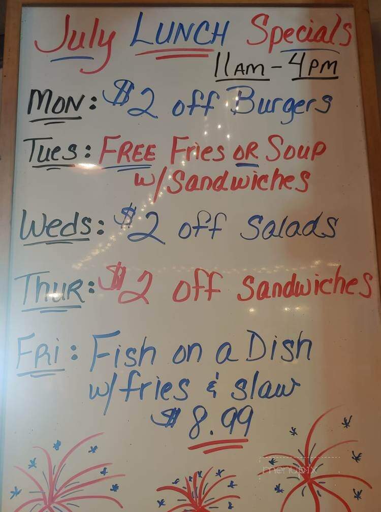 Trenney's Grille - Aliquippa, PA menu_pic