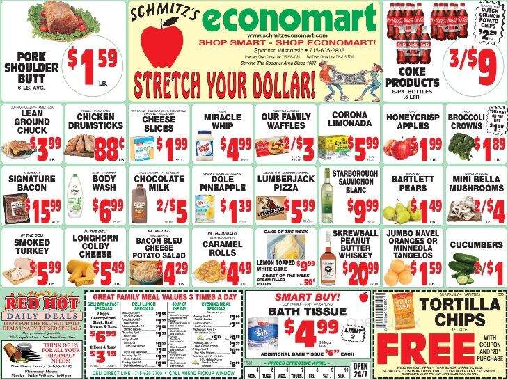 Schmitz's Economart - Spooner, WI menu_pic