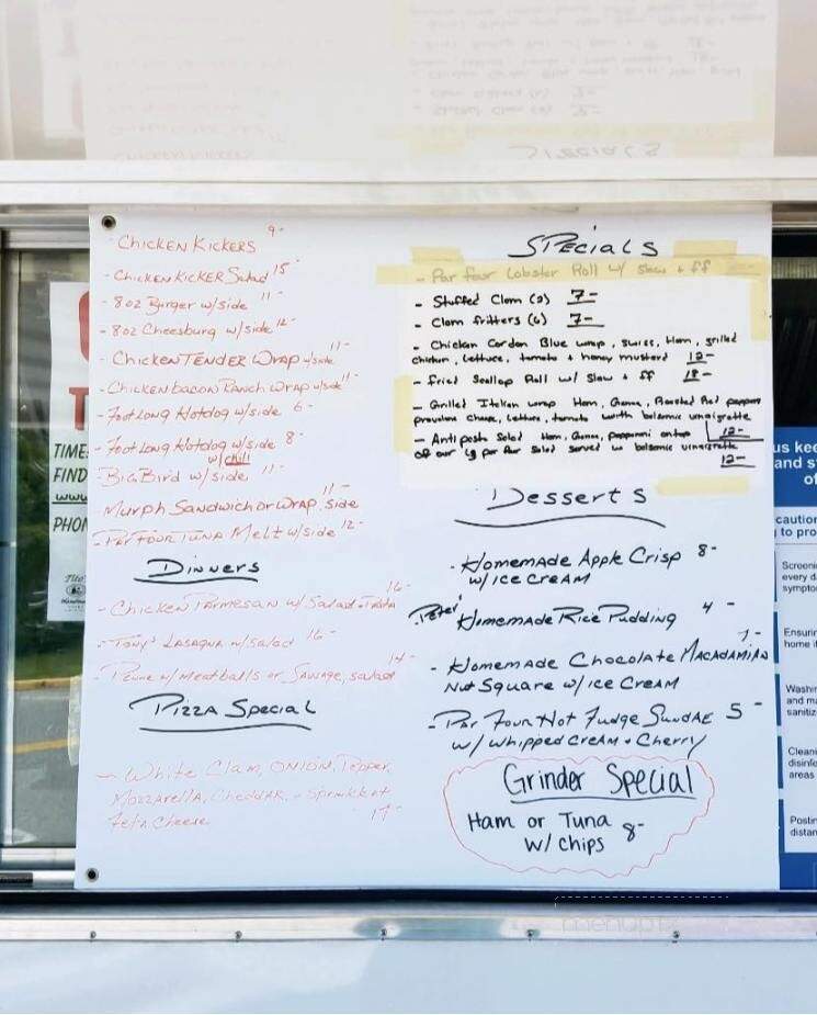 Par Four Restaurant - Groton, CT menu_pic