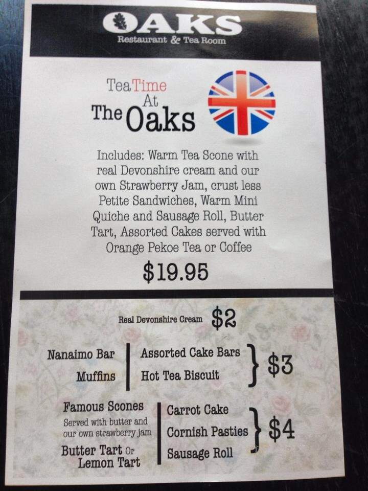 The Oaks Restaurant - Victoria, BC