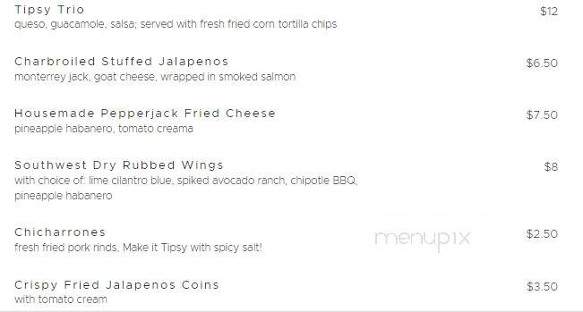 Tipsy Taco - Greer, SC menu_pic