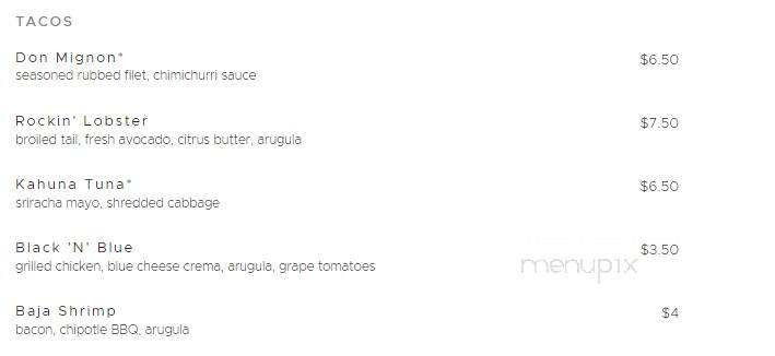 Tipsy Taco - Greer, SC menu_pic