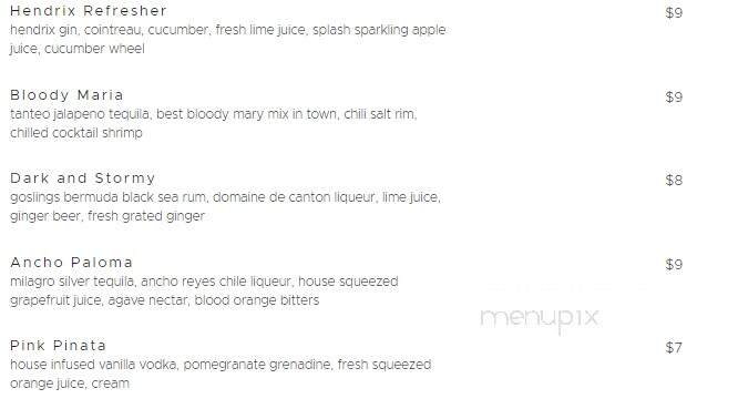 Tipsy Taco - Greer, SC menu_pic
