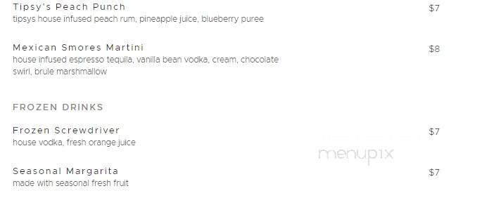 Tipsy Taco - Greer, SC menu_pic