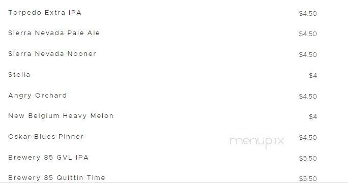 Tipsy Taco - Greer, SC menu_pic