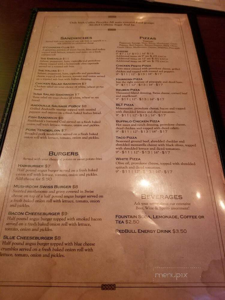 O'Conners Irish Pub - Springfield, OH