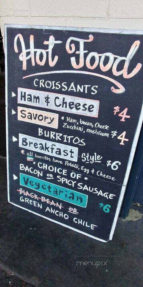Cafe Scooteria - Sonoma, CA menu_pic