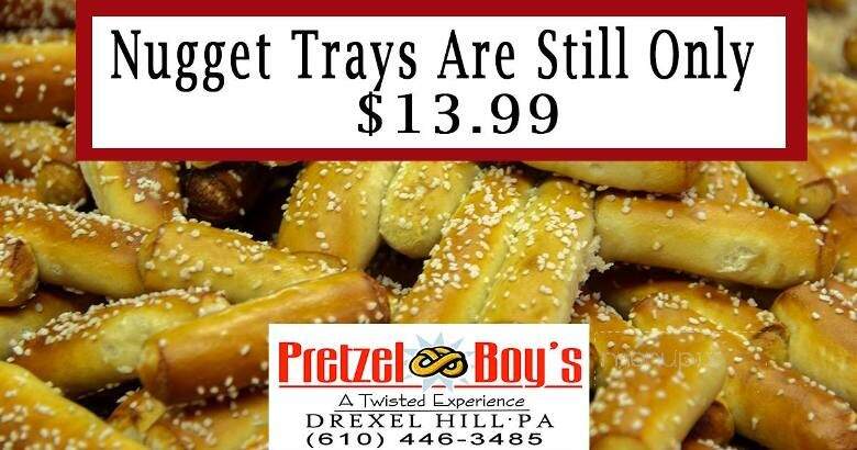 Pretzel Boy's - Drexel Hill, PA menu_pic