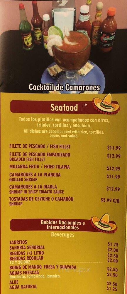 San Jose Taqueria Carniceria - Mobile, AL menu_pic