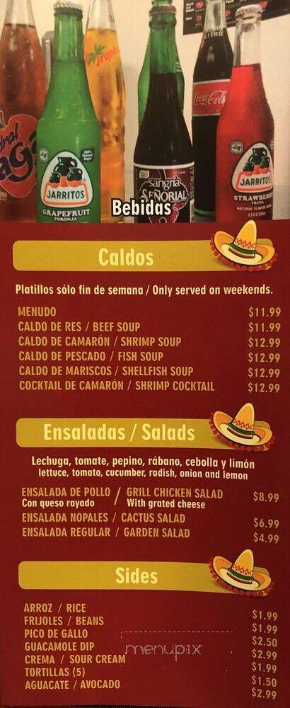 San Jose Taqueria Carniceria - Mobile, AL menu_pic