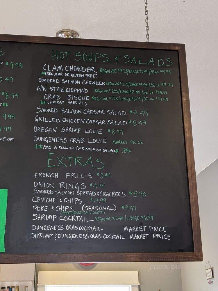 Northern Fish Company - Tacoma, WA menu_pic