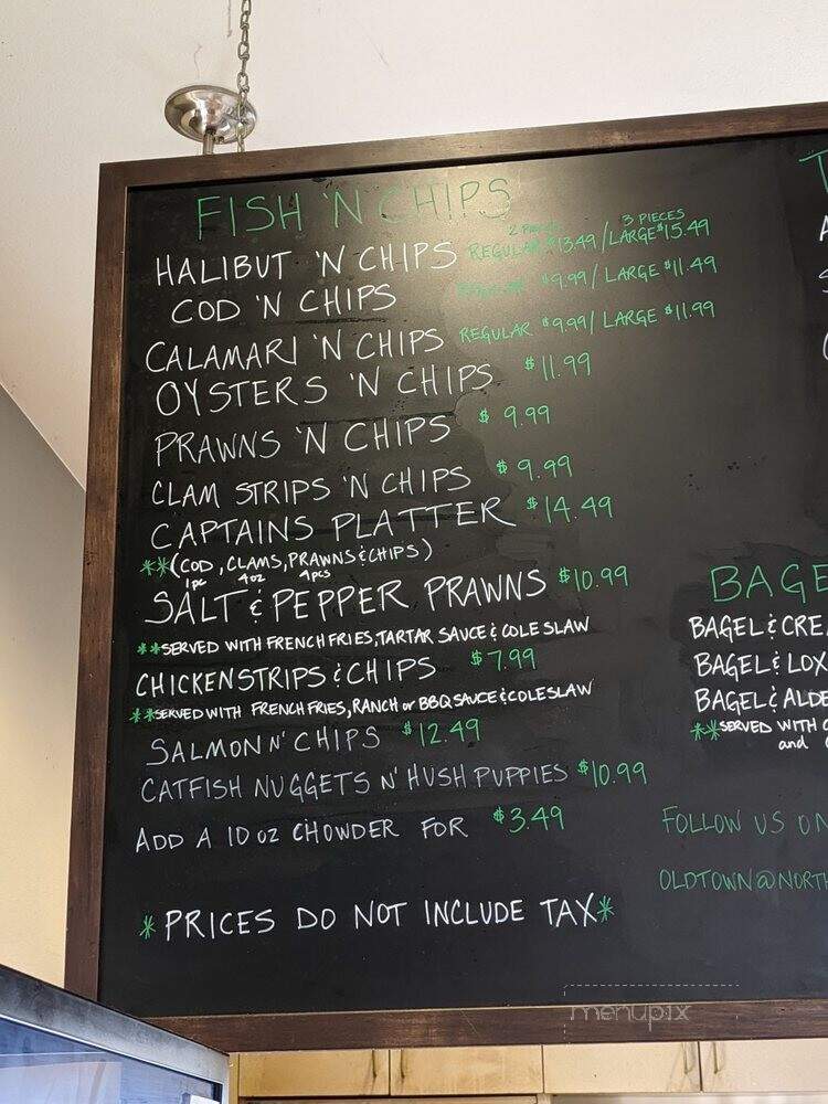 Northern Fish Company - Tacoma, WA menu_pic
