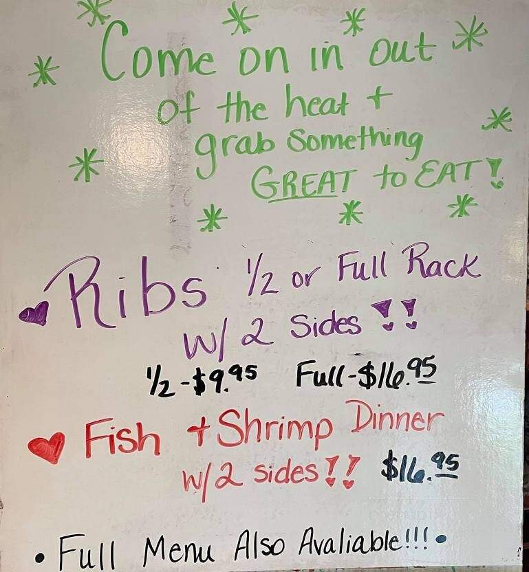 Cherry Blossom Golf Course and Restaurant - Georgetown, KY menu_pic