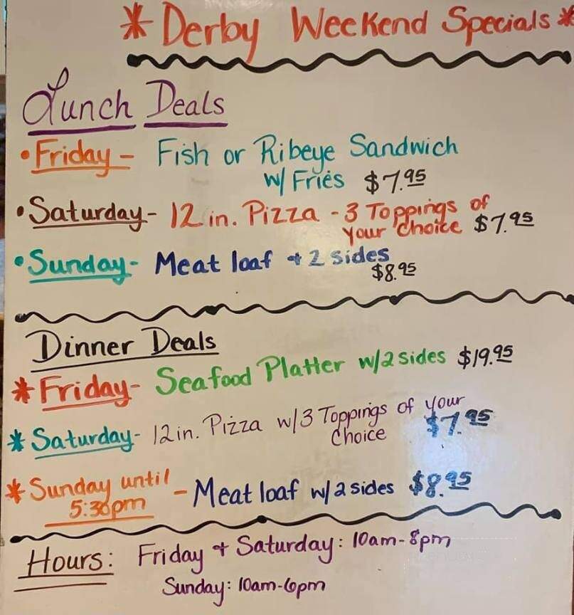 Cherry Blossom Golf Course and Restaurant - Georgetown, KY menu_pic
