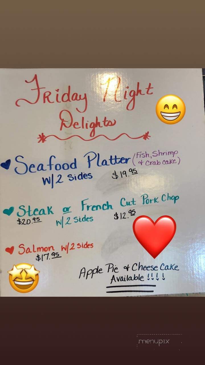 Cherry Blossom Golf Course and Restaurant - Georgetown, KY menu_pic