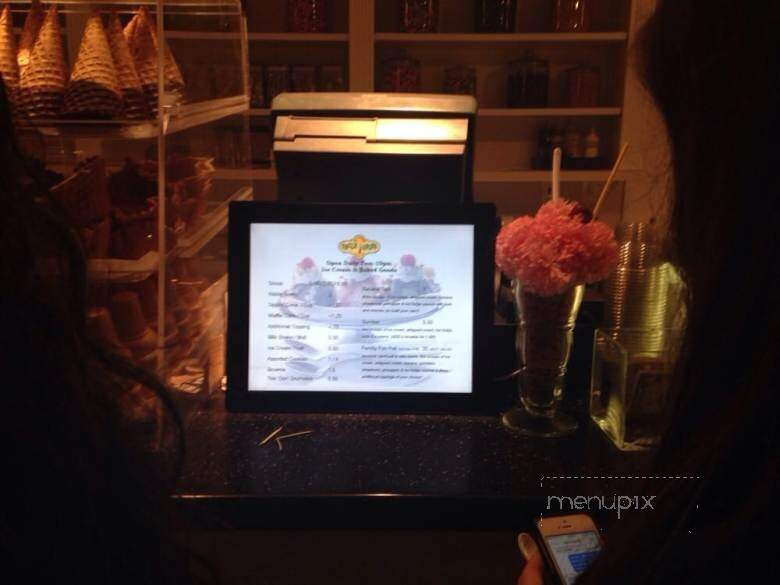 Uncle Andy's Ice Cream Parlor at The Don CeSar - St Pete Beach, FL menu_pic