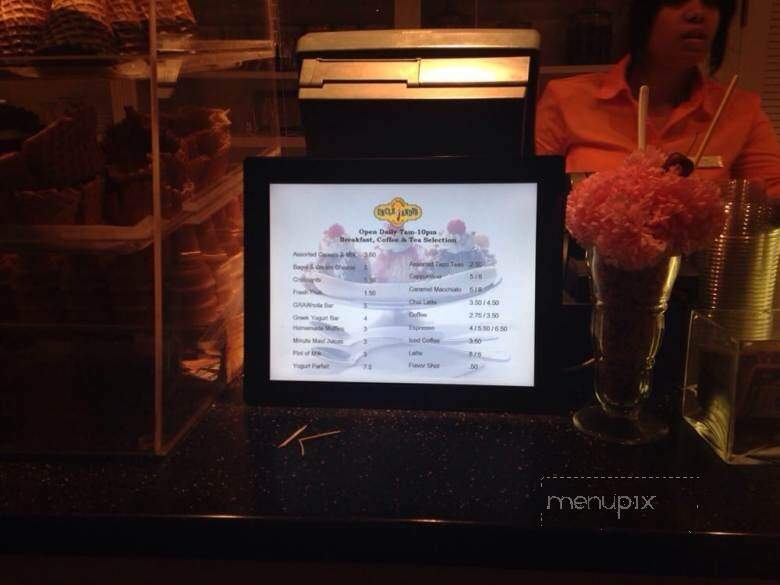 Uncle Andy's Ice Cream Parlor at The Don CeSar - St Pete Beach, FL menu_pic