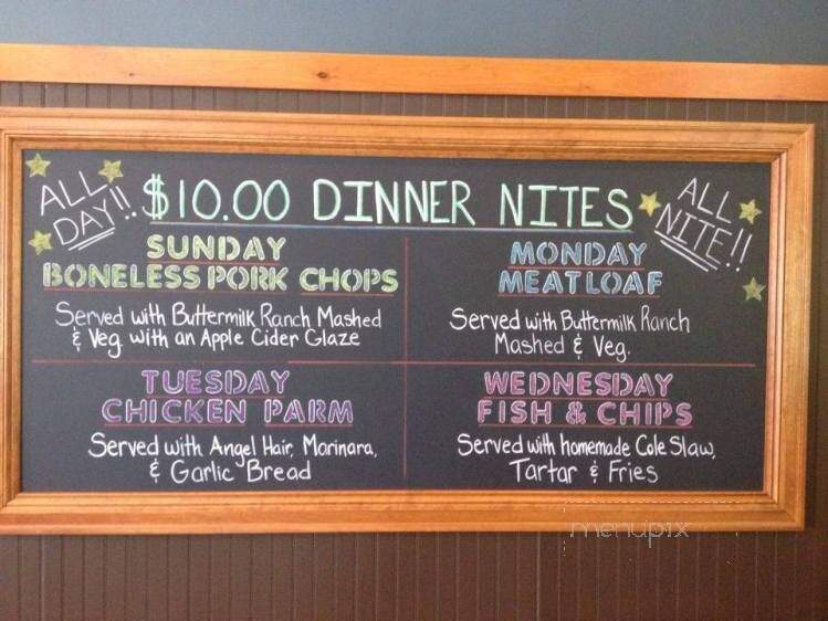 Glendale Grill - Easthampton, MA menu_pic