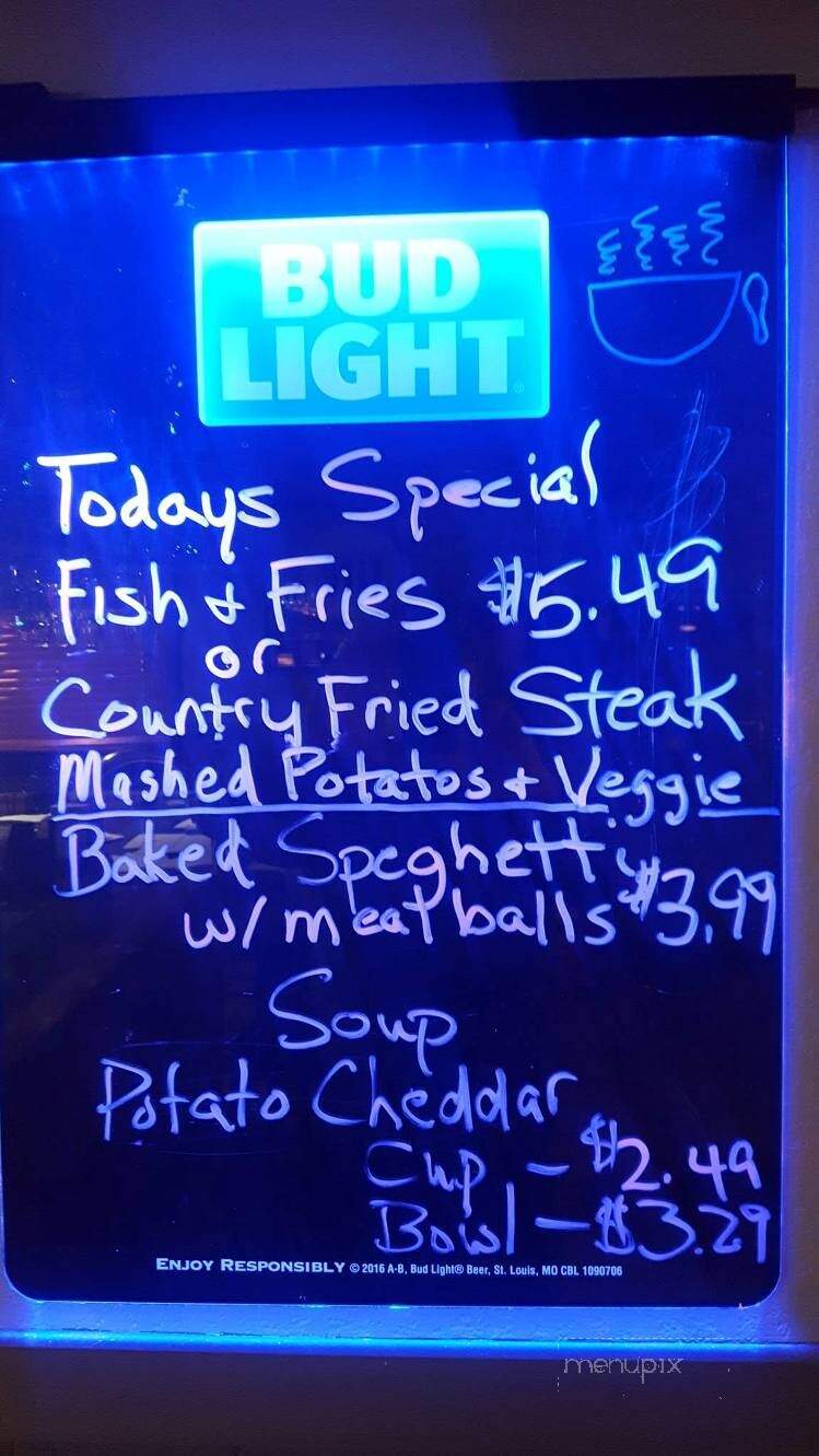 Lucky's Tavern - Findlay, OH menu_pic