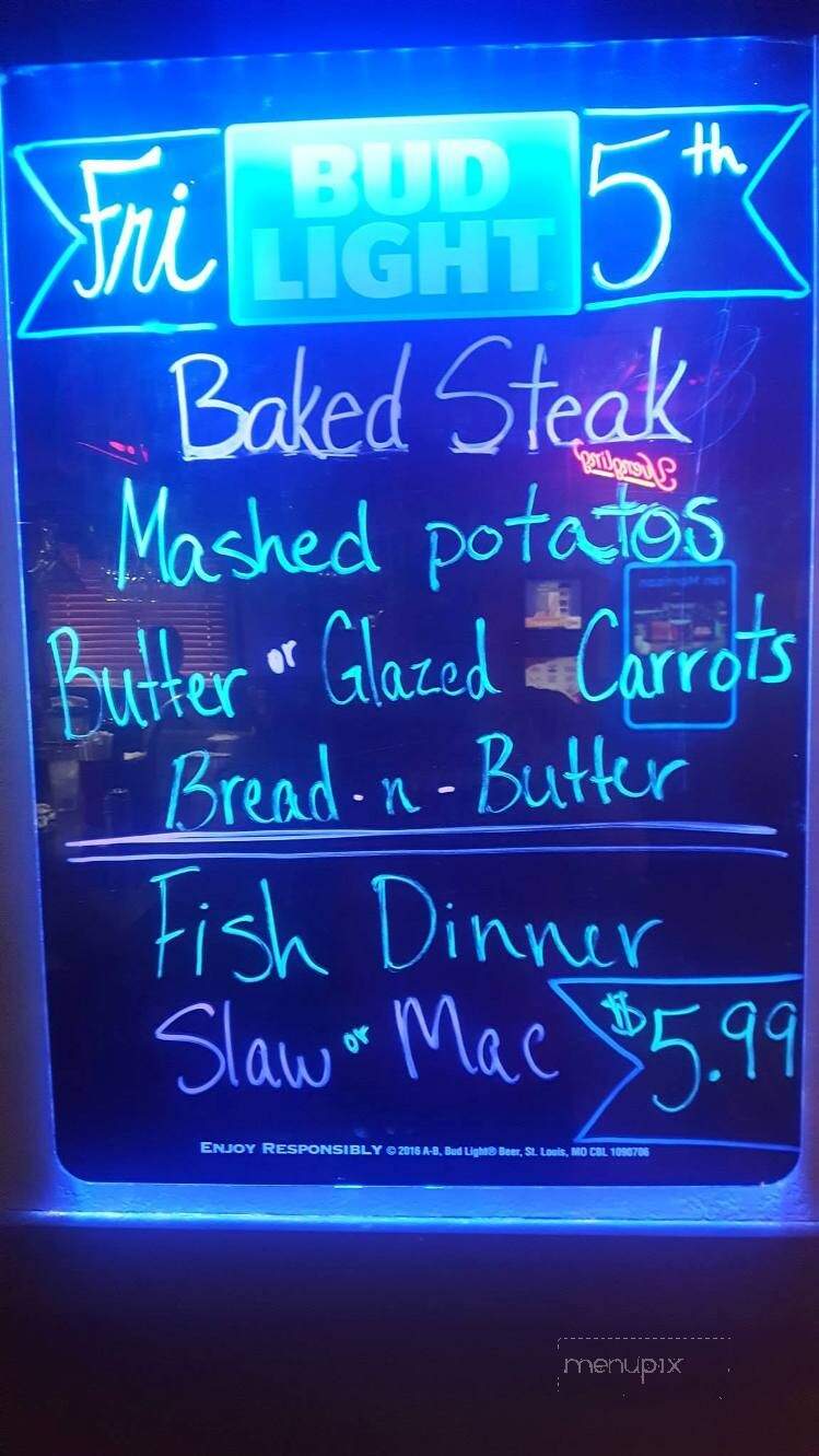 Lucky's Tavern - Findlay, OH menu_pic