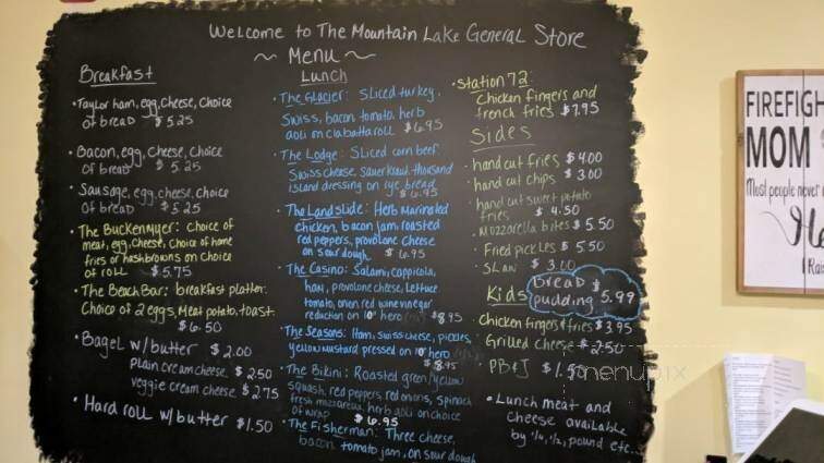 Lodge - Belvidere, NJ menu_pic