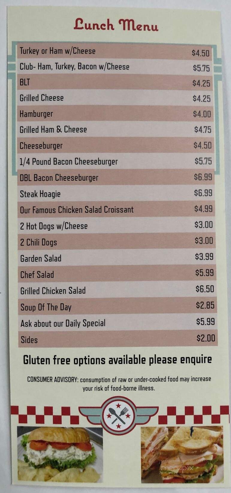 Heaven Sent - Hamilton, OH menu_pic