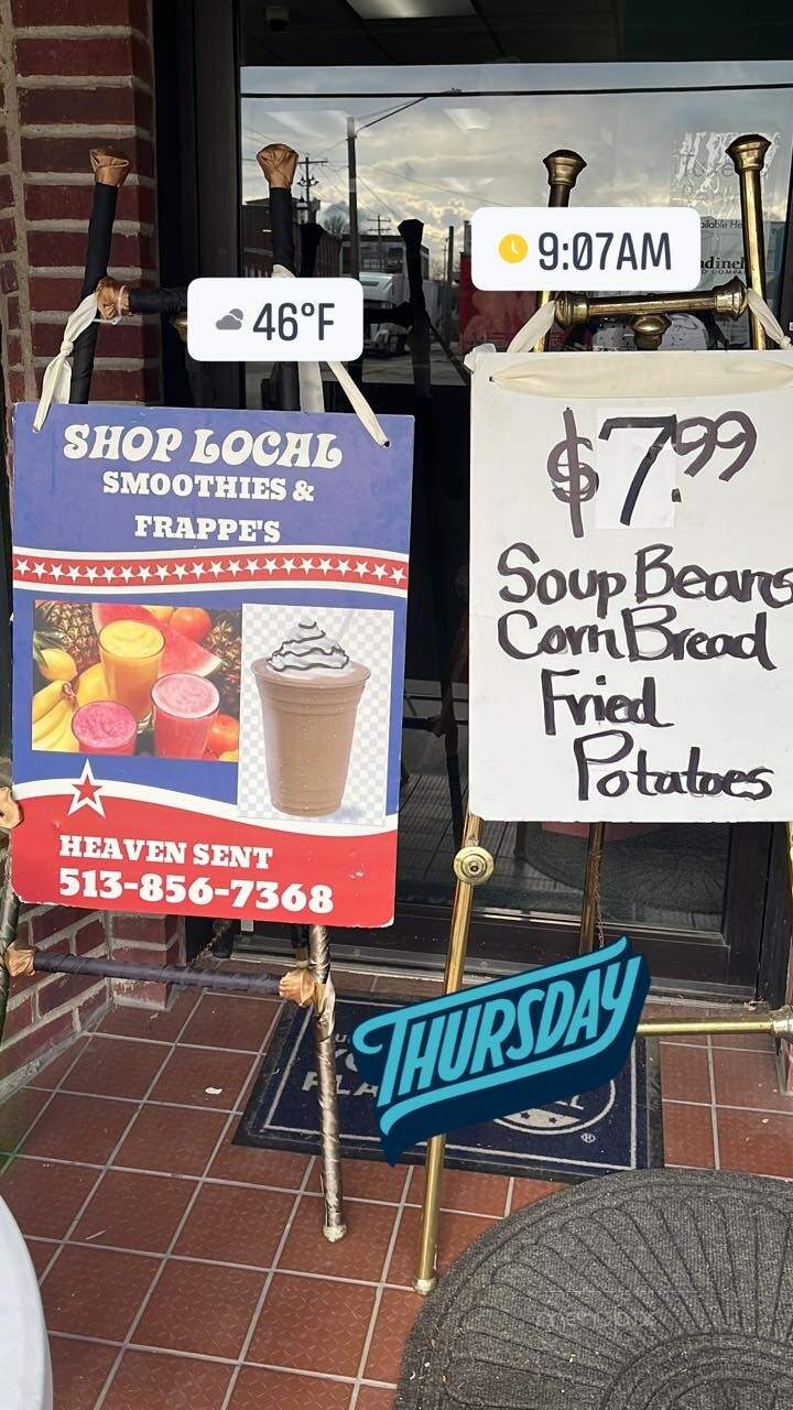 Heaven Sent - Hamilton, OH menu_pic