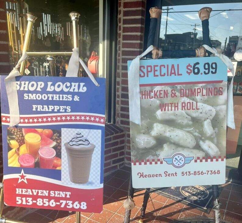 Heaven Sent - Hamilton, OH menu_pic