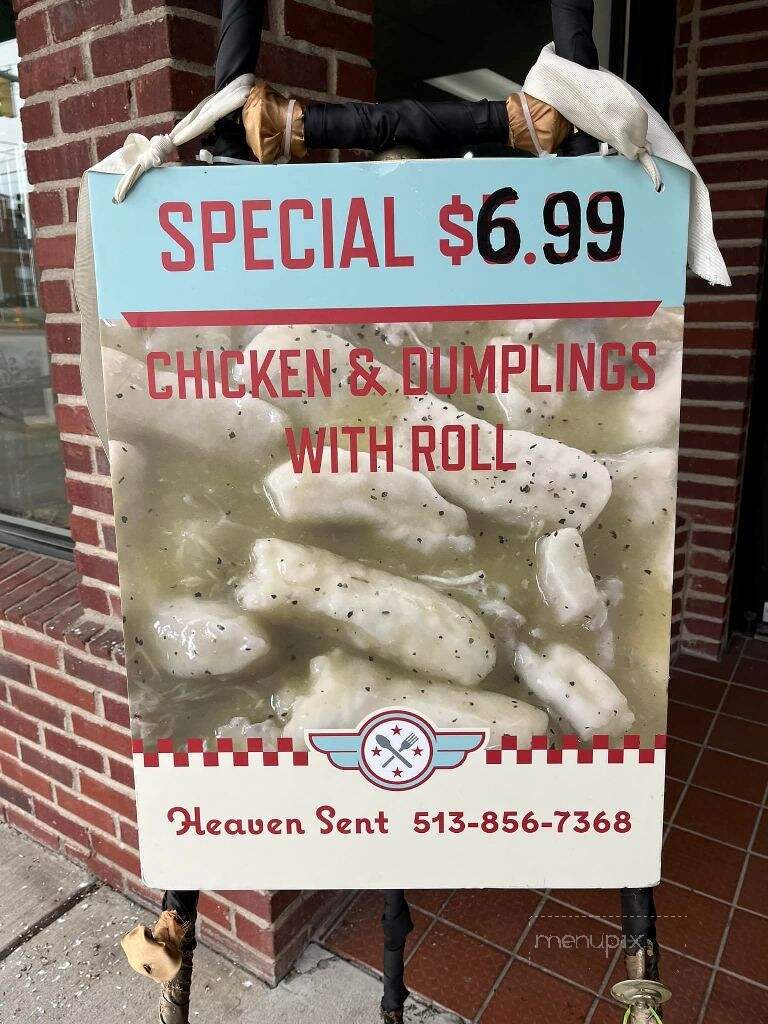 Heaven Sent - Hamilton, OH menu_pic