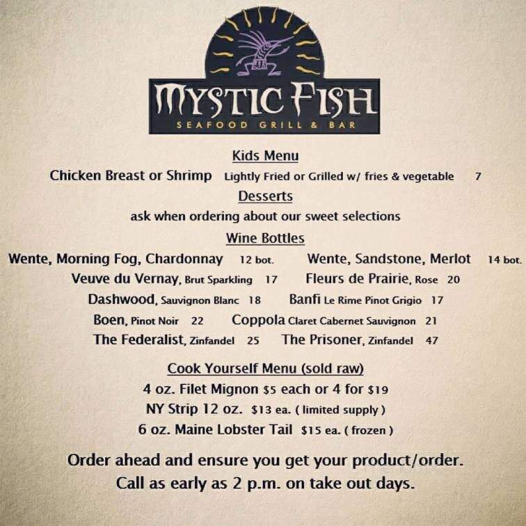 Mystic Fish Seafood Grill - Palm Harbor, FL