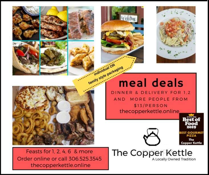 The Copper Kettle Restaurant - Regina, SK menu_pic