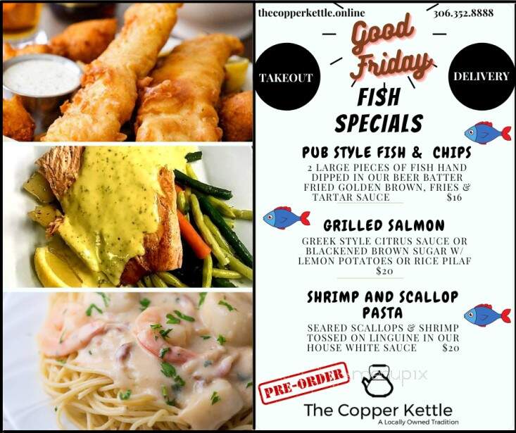 The Copper Kettle Restaurant - Regina, SK menu_pic