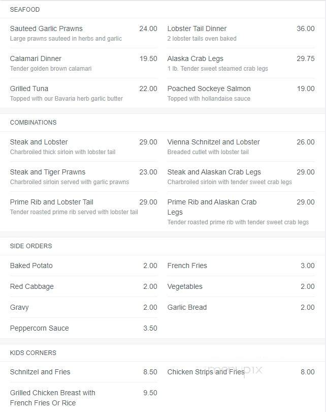 Bavaria Restaurant - Abbotsford, BC