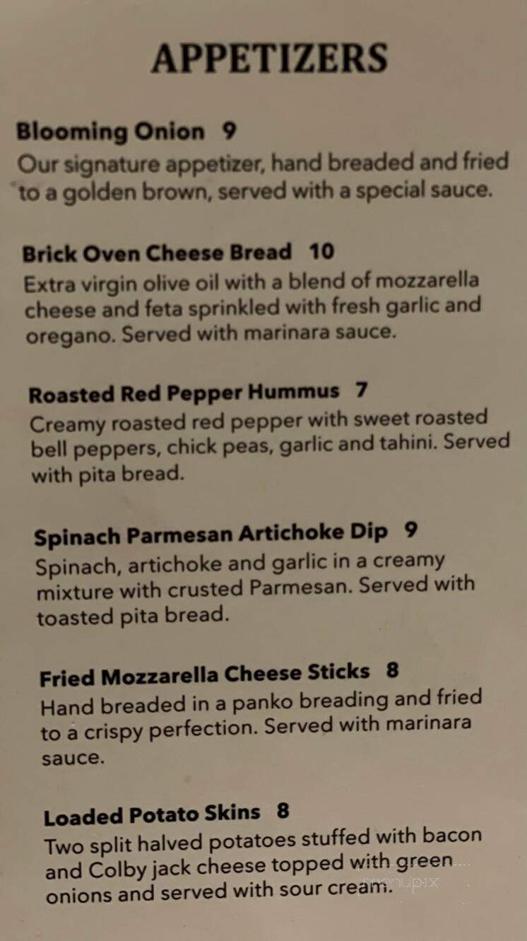 Tom's Grille - Murray, KY menu_pic