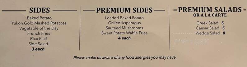 Tom's Grille - Murray, KY menu_pic