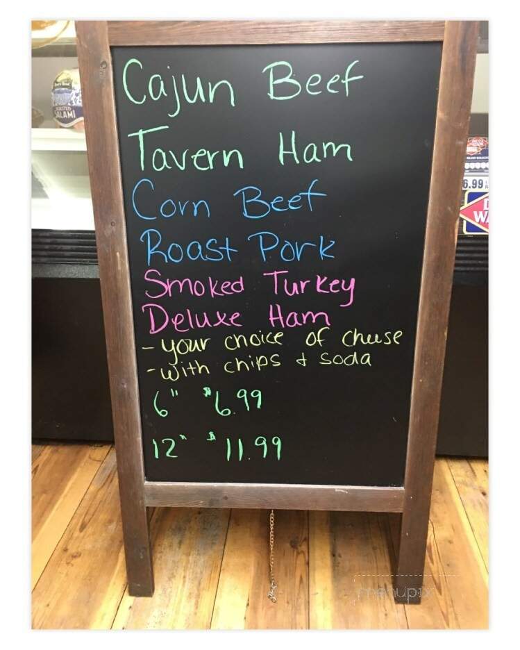 Nixon's General Store - Tabernacle, NJ menu_pic